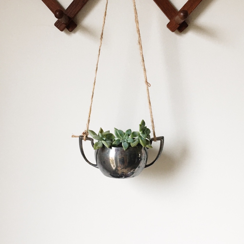 Silverplate Vintage Art Deco Style Sugar & Creamer